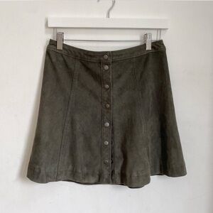 Abercrombie Faux Suede Skirt